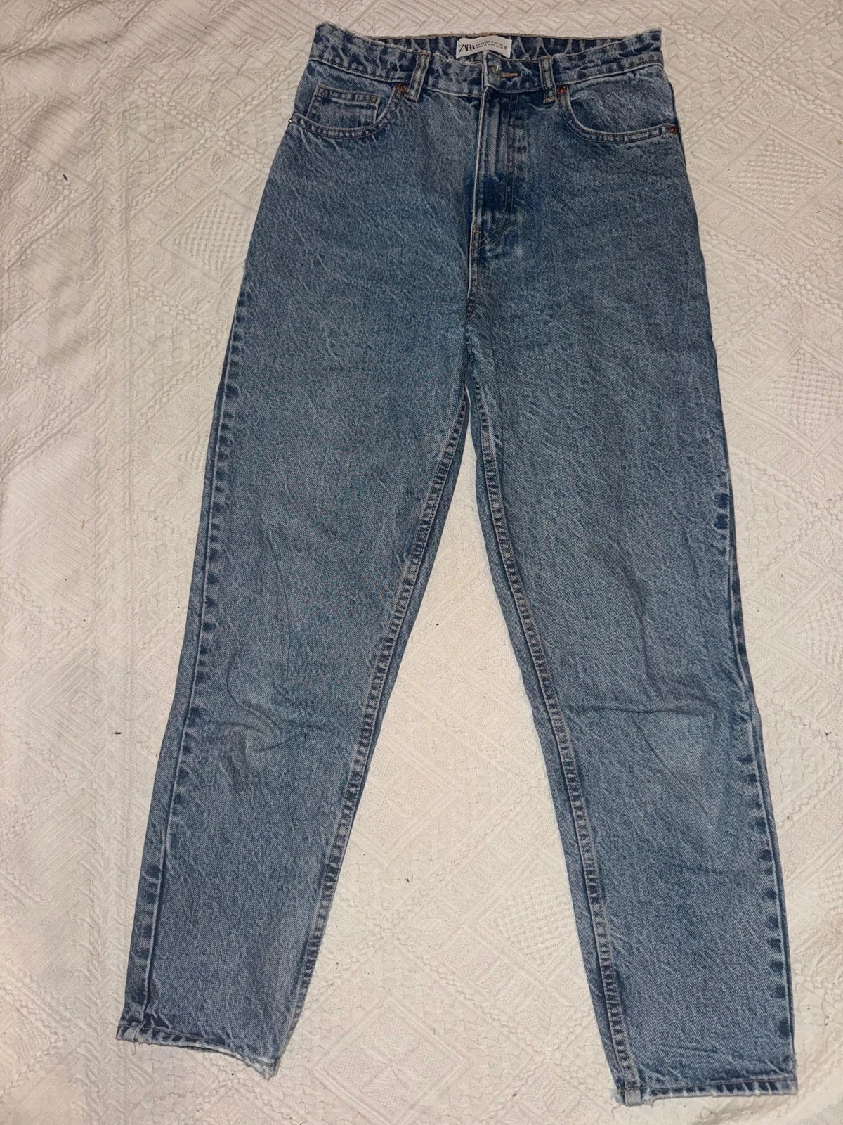 Jeans taille haute Zara
